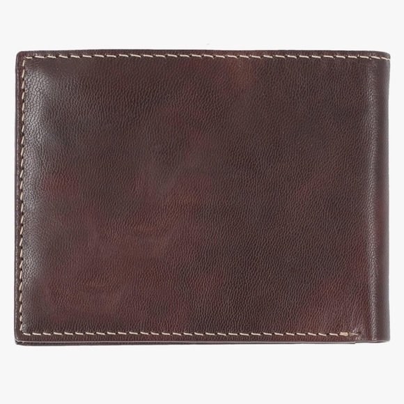 Steve Madden Men's Leather Wallet with RFID Technology, NIB - Picture 2 of 5